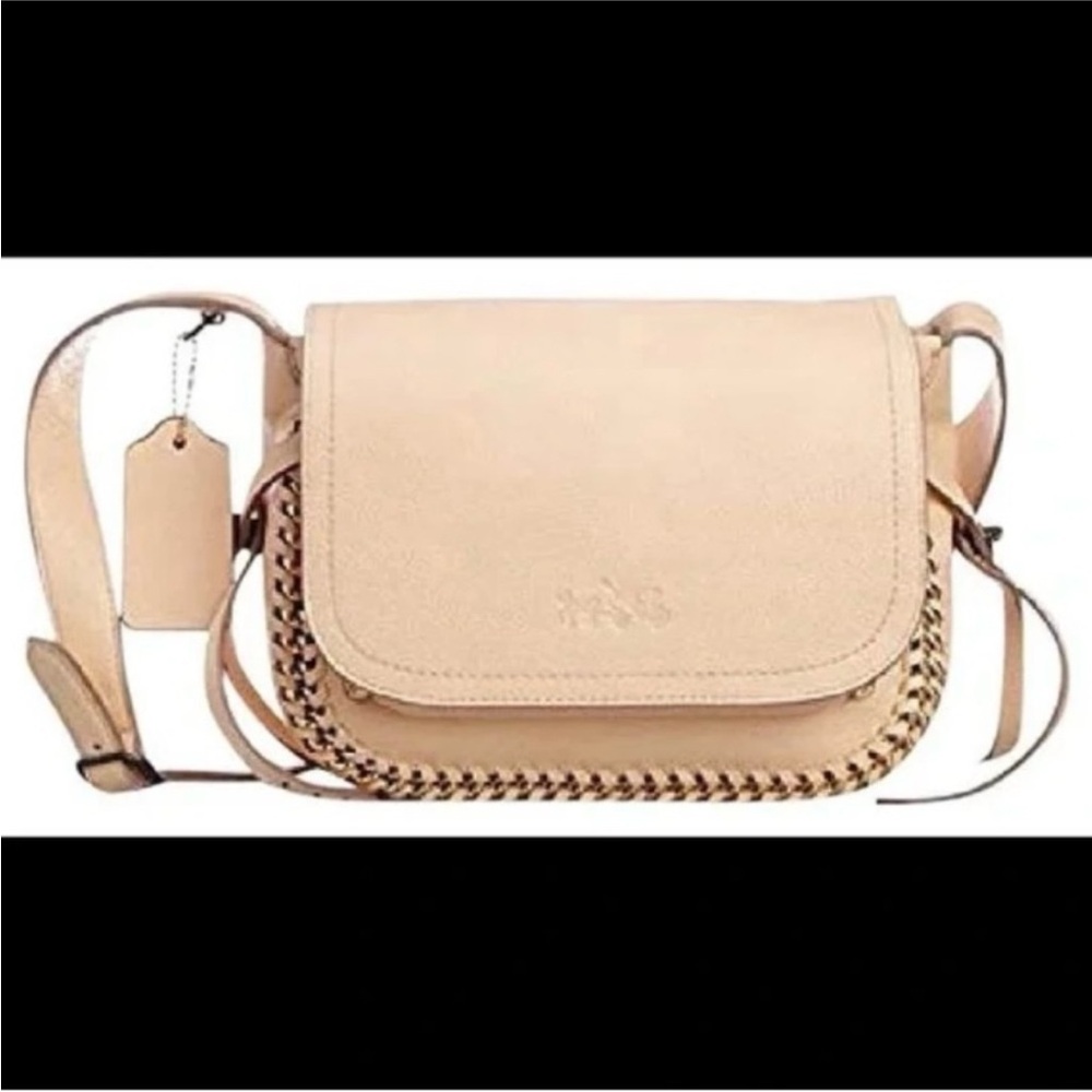 Coach Dakota Leather Saddlebag